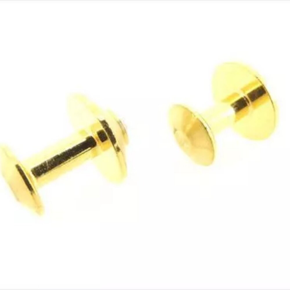 Dunhill cuffs Gold White Gold hardware Mens Authentic - Picture 5 of 5